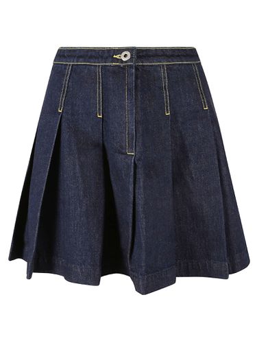 Kenzo Solid Fit & Flare Skirt - Kenzo - Modalova