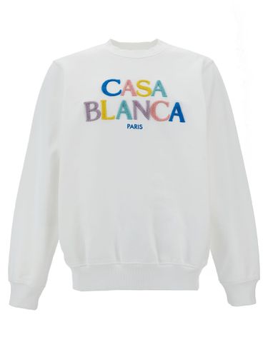 Casablanca stacked Logo Sweatshirt - Casablanca - Modalova