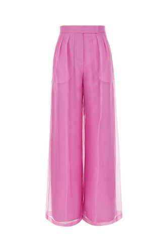 Fuchsia Organza Palazzo Pants - Max Mara Pianoforte - Modalova