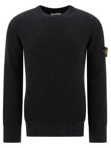 Logo Patch Crewneck Jumper - Stone Island - Modalova