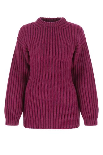 Prada Tyrian Purple Wool Sweater - Prada - Modalova