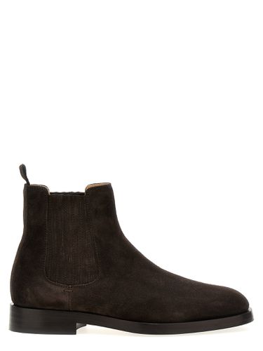 Suede Ankle Boots - Brunello Cucinelli - Modalova