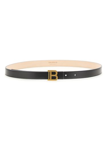 Balmain Leather Belt - Balmain - Modalova