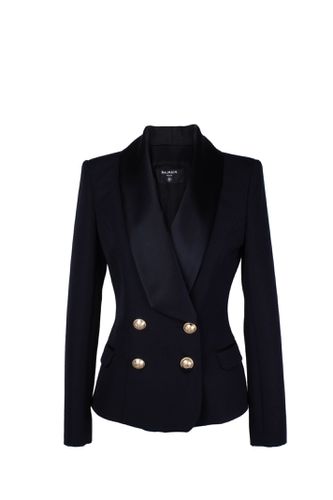 Balmain Wool Jacket - Balmain - Modalova