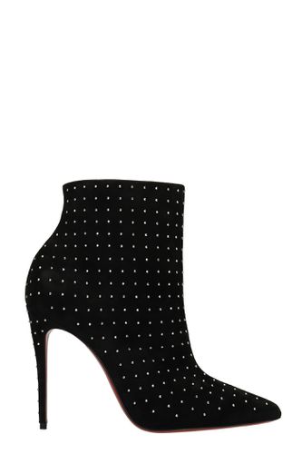 So Kate Booty High Heels Ankle Boots In Suede - Christian Louboutin - Modalova