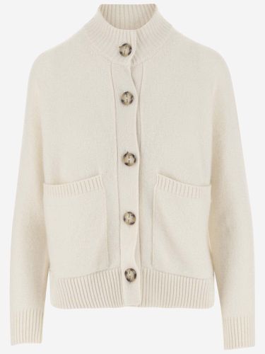 Cashmere Blend Cardigan - Bruno Manetti - Modalova