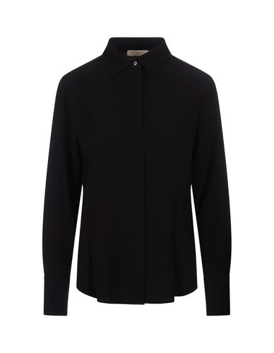 Glanshirt Black Silk Blend Shirt - Glanshirt - Modalova