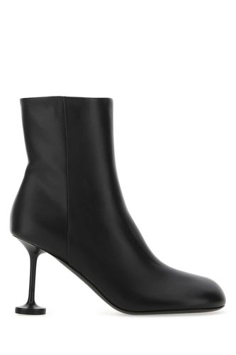 Black Leather Lady Ankle Boots - Balenciaga - Modalova