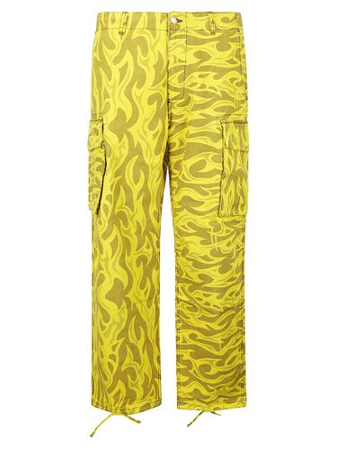 Unisex Printed Cargo Pants Woven - ERL - Modalova