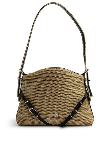 Givenchy Medium Raffia Voyou Bag - Givenchy - Modalova