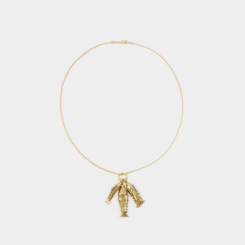 River Fish Pendant Necklace - Isabel Marant - Modalova