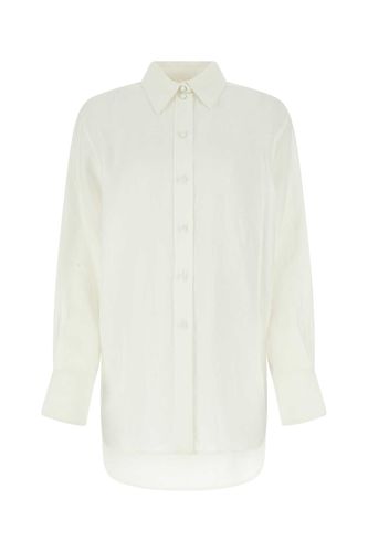 Chloé White Linen Oversize Shirt - Chloé - Modalova