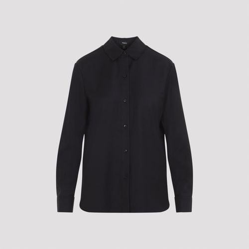 Theory Virgin Wool Shirt - Theory - Modalova