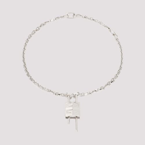 Lock Necklace With 4g Padlock - Givenchy - Modalova