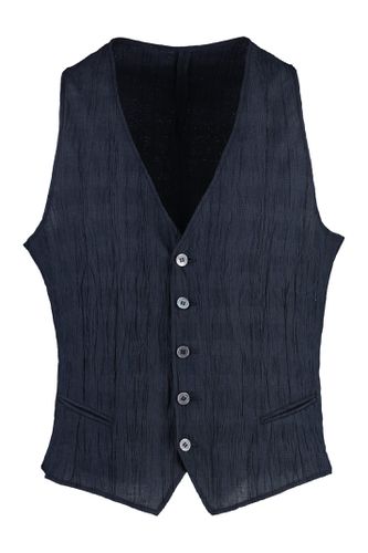 Vest In Technical Fabric - Emporio Armani - Modalova