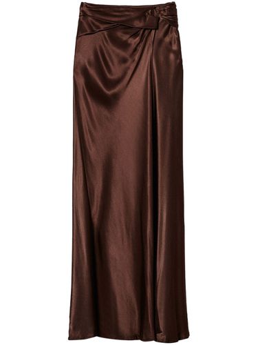 TwinSet Long Skirt In Satin - TwinSet - Modalova