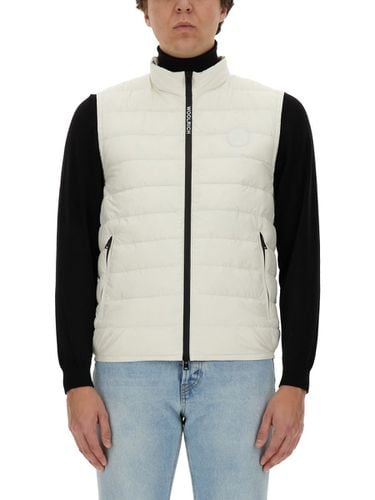 Woolrich Down Vest With Logo - Woolrich - Modalova