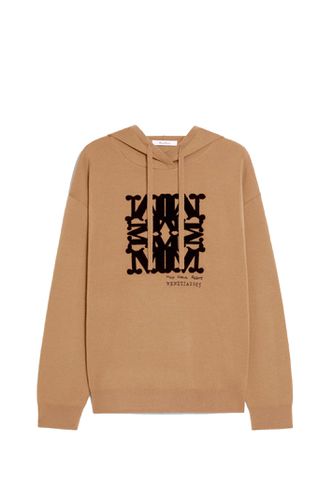 Drawstring Long-sleeved Hoodie - Max Mara - Modalova