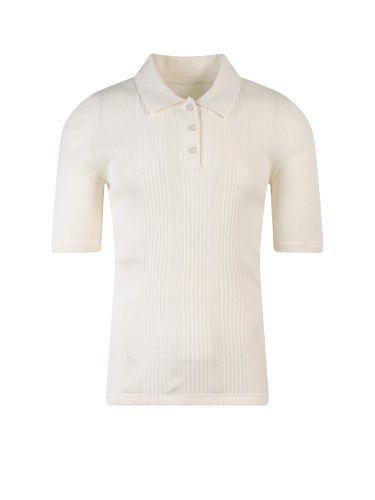 Slim Knit Polo Shirt - Maison Margiela - Modalova