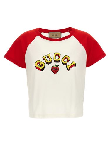 Gucci Logo T-shirt - Gucci - Modalova