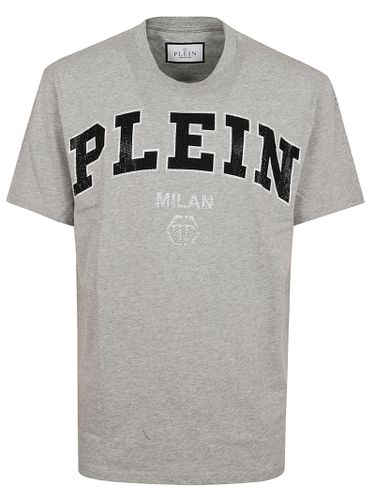 T-shirt Round Neck Ss College - Philipp Plein - Modalova