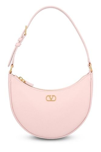 Vlogo Signature Zip-up Mini Hobo Bag - Valentino Garavani - Modalova