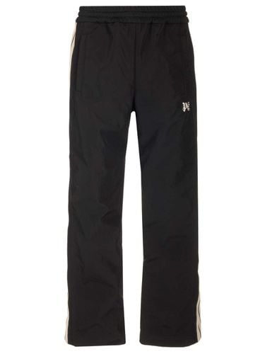 Nylon Track Pants With Bands - Palm Angels - Modalova