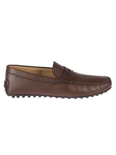 Tod's Logo Engraved Loafers Tods - Tod's - Modalova