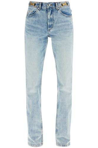 Clasp-embellished Mid-rise Tapered Jeans - Stella McCartney - Modalova