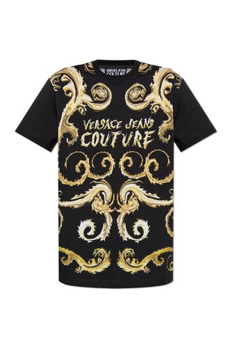 T-shirt With Logo - Versace Jeans Couture - Modalova