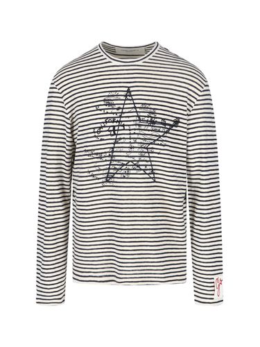 Golden Goose Striped T-shirt - Golden Goose - Modalova