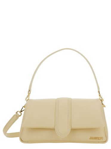 Le Bambimou Ivory Shoulder Bag With Magnetic Fastening And Logo Detail In Leather Woman - Jacquemus - Modalova