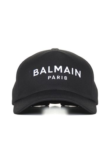 Balmain Baseball Cap With Logo - Balmain - Modalova