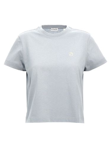 Burberry Logo Embroidery T-shirt - Burberry - Modalova