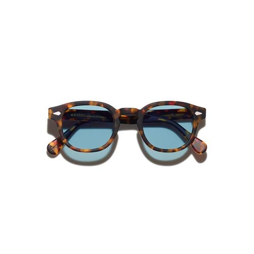 Moscot Lemtosh Sunmatte Tortoise Bl - Moscot - Modalova