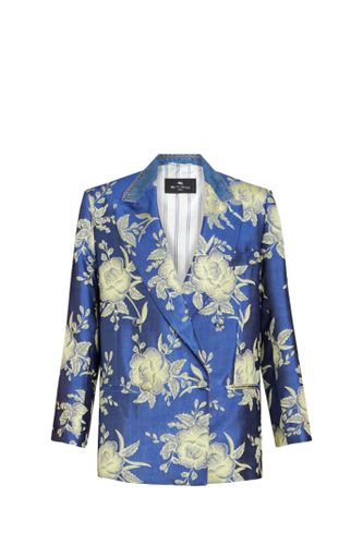 Jacquard Double-breasted Jacket - Etro - Modalova