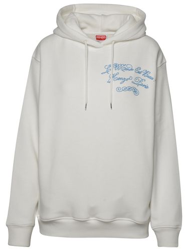 Kenzo Logo Patch Drawstring Hoodie - Kenzo - Modalova