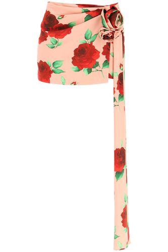 Floral Printed Miniskirt - Magda Butrym - Modalova