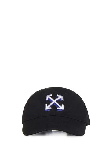 Baseball Hat With Arrow Embroidery - Off-White - Modalova