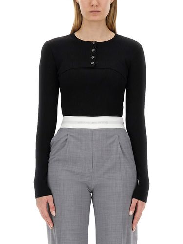 Alexander Wang Cropped Sweater - Alexander Wang - Modalova