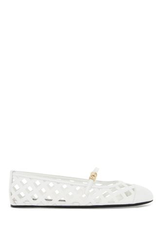 Perforated Leather Odette - Dolce & Gabbana - Modalova