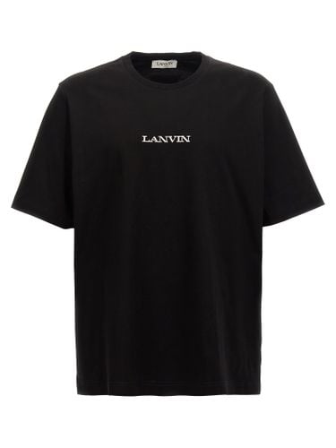 Lanvin Logo Embroidery T-shirt - Lanvin - Modalova