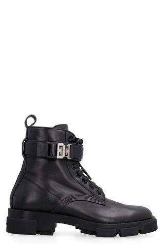 Givenchy Terra Leather Ankle Boots - Givenchy - Modalova