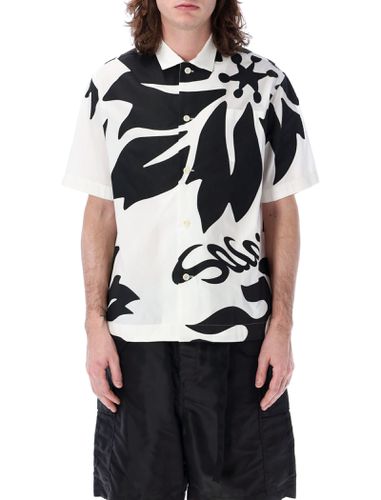 Sacai Floral Patch Shirt - Sacai - Modalova