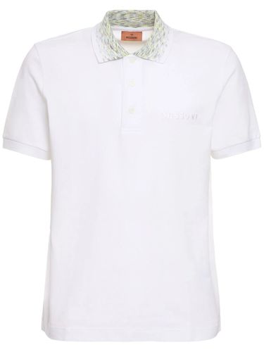 Missoni Logo Embroidery Polo Shirt - Missoni - Modalova