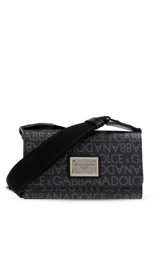 Coated Jacquard Crossbody Bag - Dolce & Gabbana - Modalova