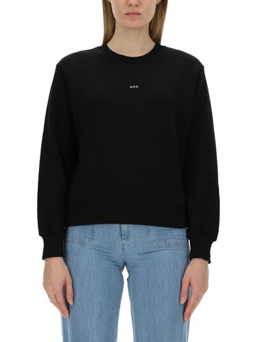 A. P.C. Sweatshirt With Micro Logo - A.P.C. - Modalova