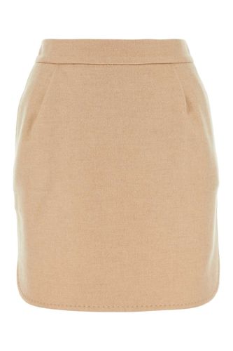 Wool Bobbio Mini Skirt - Max Mara - Modalova