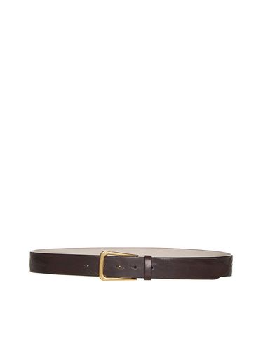 Buckle-fastened Pointed-tip Belt - Brunello Cucinelli - Modalova