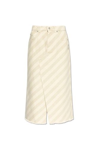 Marni Striped Denim Skirt - Marni - Modalova